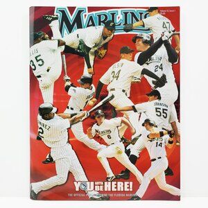 Florida Marlins Program Magazine 2007 MLB Baseball Unscored